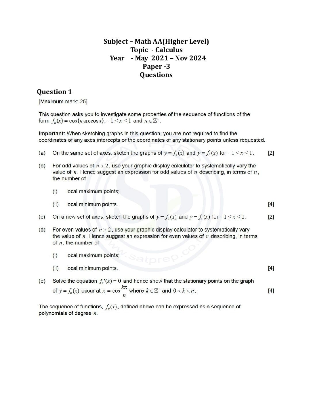 Why Paper 3 Quietly Decides Your Math AA HL Grade